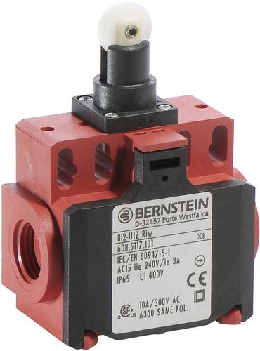 Bernstein 6085117101 BI2-U1Z RIW Endschalter 240 V/AC 10A Rollenhebel tastend IP65 1St. Bernstein 6085117101 BI2-U1Z RIW Endschalter 240 V/AC 10A Rollenhebel tastend IP65 1St. von Bernstein