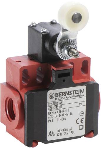 Bernstein 6085135104 BI2-U1Z AH Endschalter 240 V/AC 10A Rollenschwenkhebel tastend IP65 1St. von Bernstein