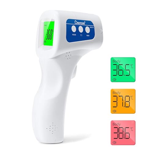 Berrcom Fieberthermometer Kontaktlos Infrarot Stirnthermometer Digitales Medizinisches von Berrcom