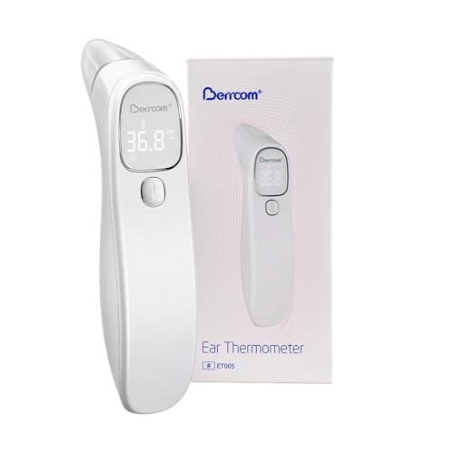 Berrcom Fieberthermometer Kontaktlos Infrarot Stirnthermometer für Babys Thermometer Digitales von Berrcom