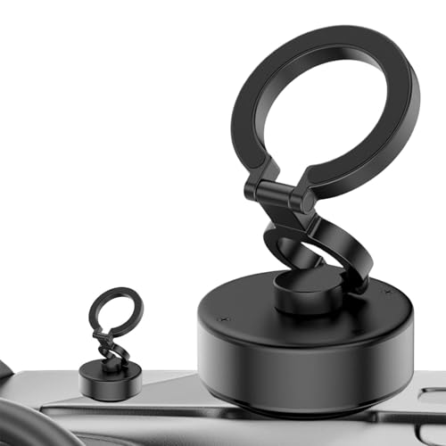 Berriphonia Magnetische Autohalterung | Tragbare Navigationstelefonhalterung | Auto-Handy-Ständer, Kfz-Wiegen, kabelloser Handy-Ständer für Autos, LKWs, SUVs von Berriphonia