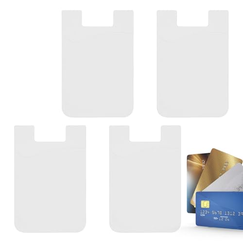 Berriphonia Selbstklebende Handy-Brieftasche für Telefongehäuse, 4 x Kreditkartenhülle für die Rückseite des Telefons – Zubehör für Mobiltelefone, Tasche Berriphonia Selbstklebende Handy-Brieftasche für Telefongehäuse, 4 x Kreditkartenhülle für die Rückseite des Telefons – Zubehör für Mobiltelefone, Tasche von Berriphonia