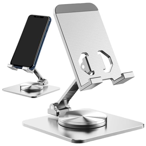 Berriphonia Telefonhalter für den Schreibtisch, Handyhalterung, Handyhalterung, 360 Grad drehbar, Multi-Winkel-Handyhalterung von Berriphonia