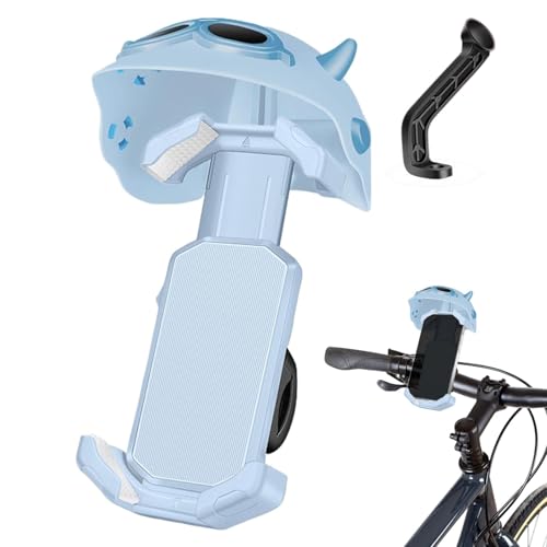 Fahrrad-Telefonhalterung | Handyhalterung für Fahrrad und Fahrrad | Telefonhalterung mit Sonnenschattenschirm, wasserdicht, mit 360-Grad-Drehung von Berriphonia