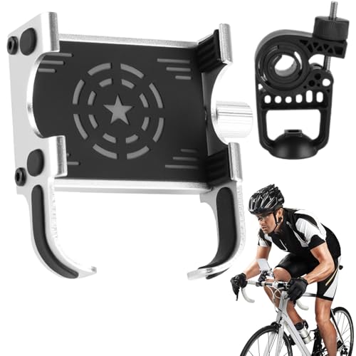 Fahrradtelefon Montage - Lenker Smartphone Halterung, Kuchensicherungsbügel | Universal verstellbare Handyhalterung, 360 ° drehbar für Motorrad, E-Bike, SC Fahrradtelefon Montage - Lenker Smartphone Halterung, Kuchensicherungsbügel | Universal verstellbare Handyhalterung, 360 ° drehbar für Motorrad, E-Bike, SC von Berriphonia