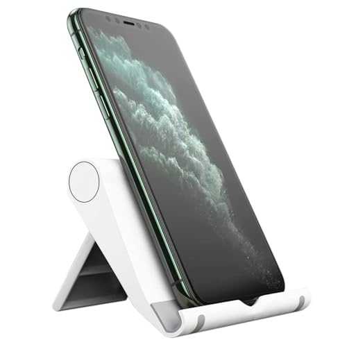 Faltbarer Schreibtischständer für Telefon – Desktop-Telefonhalterung, Tablet-Halterung | Faltbarer Telefon-Tischständer, Tablet-Ständer, Desktop-Ständer, Telefonständer Faltbarer Schreibtischständer für Telefon – Desktop-Telefonhalterung, Tablet-Halterung | Faltbarer Telefon-Tischständer, Tablet-Ständer, Desktop-Ständer, Telefonständer von Berriphonia