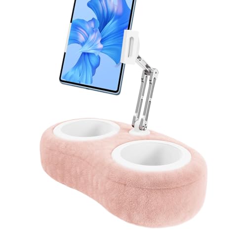 Handy-Tablet-Halterung für Faultier-Kissen – verstellbare Tablet-Halterung mit abnehmbarer Schüssel | Telefon-Kissenhalterung für Bett, geeignet für Tablets/Telefone Handy-Tablet-Halterung für Faultier-Kissen – verstellbare Tablet-Halterung mit abnehmbarer Schüssel | Telefon-Kissenhalterung für Bett, geeignet für Tablets/Telefone von Berriphonia
