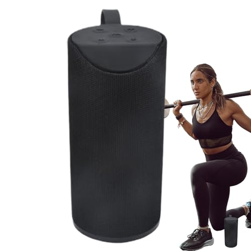 Kleiner kabelloser Lautsprecher, tragbarer kabelloser Reise-Lautsprecher, Stereo-Sound, lange Akkulaufzeit, elektronisches Gadget für Camping Time Time Backyard BBQ Pool Party Kleiner kabelloser Lautsprecher, tragbarer kabelloser Reise-Lautsprecher, Stereo-Sound, lange Akkulaufzeit, elektronisches Gadget für Camping Time Time Backyard BBQ Pool Party von Berriphonia