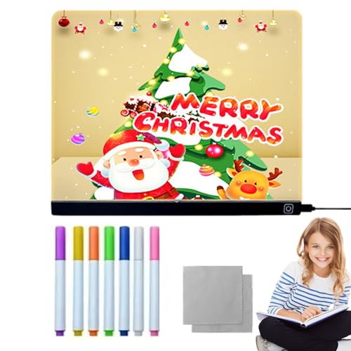 LED Notizkarte mit Bunt - Elektronisches Babillard Neon Light-Up | Wiederaufladbare LED Tafel für Büro, Zuhause, Zimmer für, Anpassbare Farben, Aff LED Notizkarte mit Bunt - Elektronisches Babillard Neon Light-Up | Wiederaufladbare LED Tafel für Büro, Zuhause, Zimmer für, Anpassbare Farben, Aff von Berriphonia
