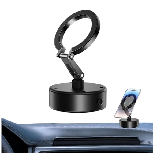 Magnetische Armaturenbrett-Halterung – Magnetische Halterung für Armaturenbrett unter Vakuum für Auto | Magnetische Telefonhalterung mit Vakuumsaugung für Windschutzscheibe Küche Schlafzimmer A Magnetische Armaturenbrett-Halterung – Magnetische Halterung für Armaturenbrett unter Vakuum für Auto | Magnetische Telefonhalterung mit Vakuumsaugung für Windschutzscheibe Küche Schlafzimmer A von Berriphonia