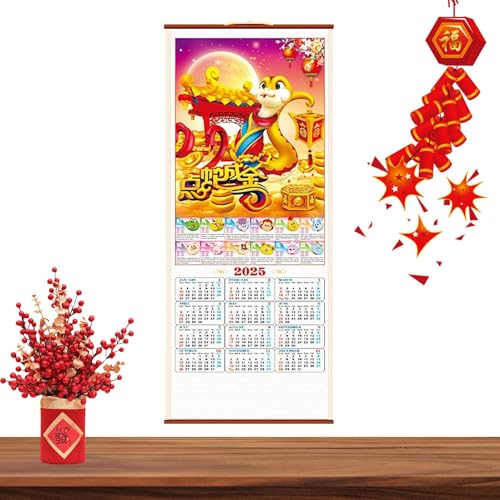 Schlangenkalenderjahr - Schlangenjahr, Glückskalender für das Jahr der Schlange | Chinesischer Neujahrskalender für Zuhause, chinesische Restaurants, Supermärkte, Dekoration Schlangenkalenderjahr - Schlangenjahr, Glückskalender für das Jahr der Schlange | Chinesischer Neujahrskalender für Zuhause, chinesische Restaurants, Supermärkte, Dekoration von Berriphonia
