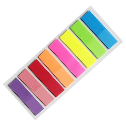 Sticky Tabs – Sticky Notes Tabs, geschriebene Seitenflaggen | Klebrige Flaggen zum Schreiben und repositionierbar, transparente Seitenmarkierungen, bunte Registerkarten mit klebrigen Notizen Sticky Tabs – Sticky Notes Tabs, geschriebene Seitenflaggen | Klebrige Flaggen zum Schreiben und repositionierbar, transparente Seitenmarkierungen, bunte Registerkarten mit klebrigen Notizen von Berriphonia