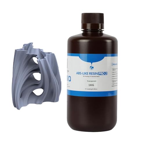 UV-härtendes Photopolymer-Harz - 1000 g robustes ABS-Harz, UV-härtendes Photopolymer-Harz, geruchsarmes Druckerharz, Druckflüssigkeit für Figuren UV-härtendes Photopolymer-Harz - 1000 g robustes ABS-Harz, UV-härtendes Photopolymer-Harz, geruchsarmes Druckerharz, Druckflüssigkeit für Figuren von Berriphonia