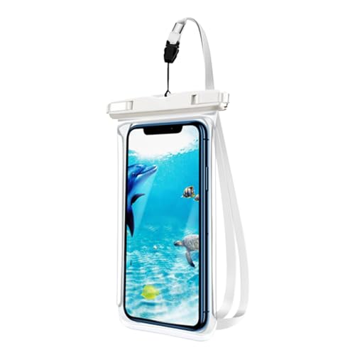 Wasserdichte Telefonspur – schwimmender Telefonkopfhörer IPX8, transparente wasserdichte Tasche | Universelle Trockenabdeckung mit Zugang zum Touchscreen, sichere Halterung für das Schwimmen am Wasserdichte Telefonspur – schwimmender Telefonkopfhörer IPX8, transparente wasserdichte Tasche | Universelle Trockenabdeckung mit Zugang zum Touchscreen, sichere Halterung für das Schwimmen am von Berriphonia