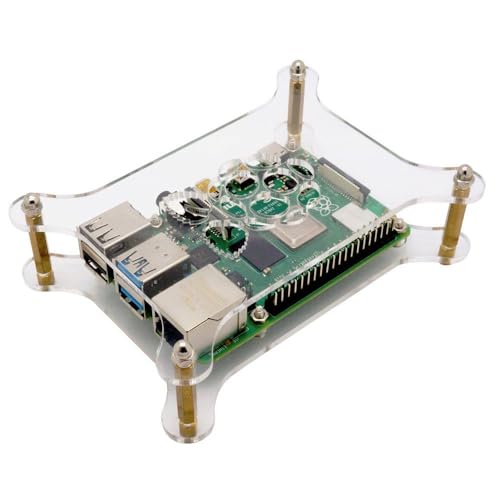 BerryBase Acryl Layer Gehäuse für Raspberry Pi 4, 3, 2, B+, A+ - transparent BerryBase Acryl Layer Gehäuse für Raspberry Pi 4, 3, 2, B+, A+ - transparent von BerryBase
