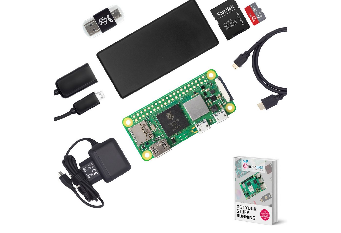 BerryBase BerryBase Raspberry Pi Zero 2 W Tracking & Ad-Blocker Kit, 512MB RAM Mini-PC Barebone BerryBase BerryBase Raspberry Pi Zero 2 W Tracking & Ad-Blocker Kit, 512MB RAM Mini-PC Barebone von BerryBase
