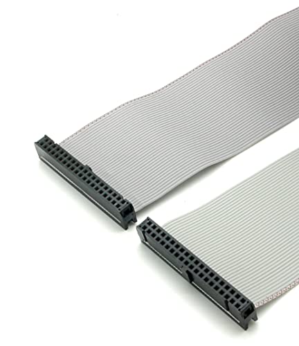 BerryBase GPIO Adapter-Kabel 40 Pin Female to Female 30cm, 40-poliges graues Flachbandkabel Verlängerungskabel mit Buchse und Buchse für Banana Pi/Raspberry Pi 2/3,Computerzubehör BerryBase GPIO Adapter-Kabel 40 Pin Female to Female 30cm, 40-poliges graues Flachbandkabel Verlängerungskabel mit Buchse und Buchse für Banana Pi/Raspberry Pi 2/3,Computerzubehör von BerryBase