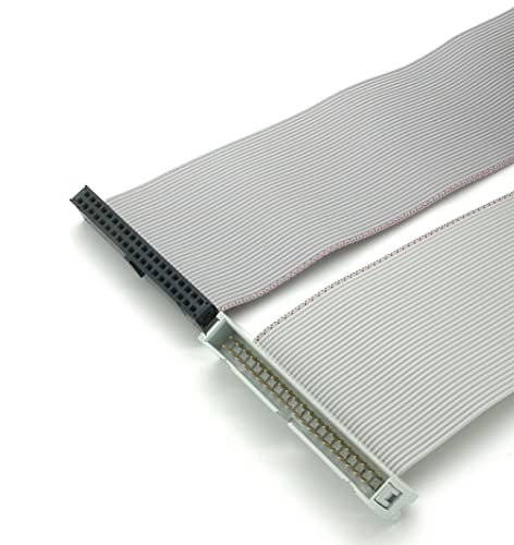 BerryBase GPIO Adapter-Kabel 40 Pin Male to Female 15cm, 40-poliges graues Flachbandkabel Verlängerungskabel mit Stecker und Buchse für Raspberry Pi, Board-Steckbrett, Computerzubehör BerryBase GPIO Adapter-Kabel 40 Pin Male to Female 15cm, 40-poliges graues Flachbandkabel Verlängerungskabel mit Stecker und Buchse für Raspberry Pi, Board-Steckbrett, Computerzubehör von BerryBase