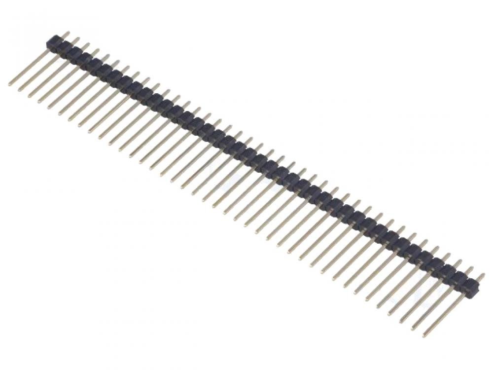 BerryBase Stiftleiste, 18mm, 40-polig, RM 2,54, gerade Elektro-Kabel BerryBase Stiftleiste, 18mm, 40-polig, RM 2,54, gerade Elektro-Kabel von BerryBase