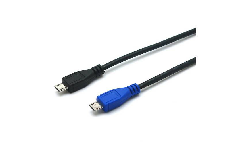 BerryBase USB 2.0 Hi-Speed OTG Adapterkabel Micro-B Stecker  Micro-B Stecker USB-Kabel, (100 cm) von BerryBase