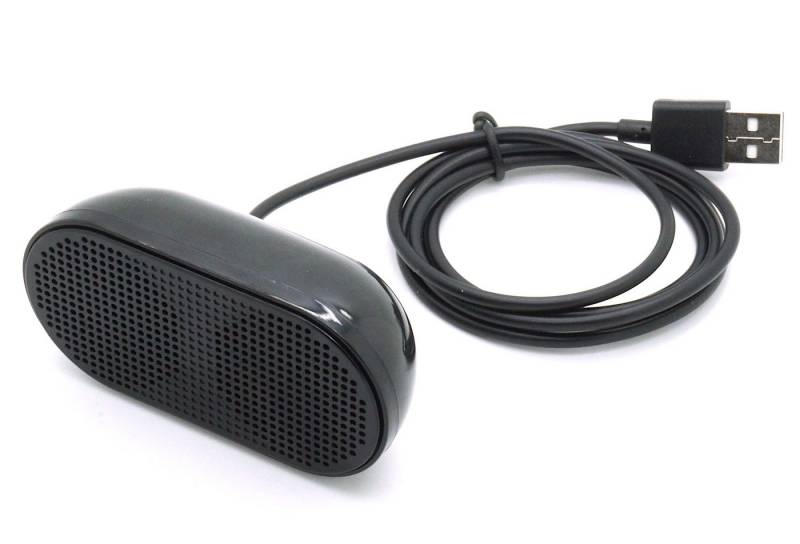 BerryBase externer USB Mini Lautsprecher, schwarz USB-Adapter von BerryBase