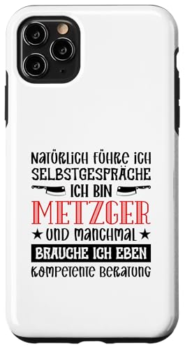 Natürlich Führe Ich Selbstgespräche Ich Bin Metzger Hülle für iPhone 11 Pro Max Natürlich Führe Ich Selbstgespräche Ich Bin Metzger Hülle für iPhone 11 Pro Max von Beruf Metzger Geschenke Lustige Sprüche
