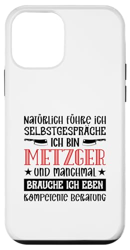 Natürlich Führe Ich Selbstgespräche Ich Bin Metzger Hülle für iPhone 12 mini Natürlich Führe Ich Selbstgespräche Ich Bin Metzger Hülle für iPhone 12 mini von Beruf Metzger Geschenke Lustige Sprüche