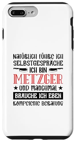 Natürlich Führe Ich Selbstgespräche Ich Bin Metzger Hülle für iPhone 7 Plus/8 Plus Natürlich Führe Ich Selbstgespräche Ich Bin Metzger Hülle für iPhone 7 Plus/8 Plus von Beruf Metzger Geschenke Lustige Sprüche