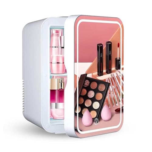 Kosmetik KüHlschrank Mini, 8L,Led Spiegel,Dimmbar Mini Fridge, KüHlen Oder Heizen, Auto Oder Zu Hause KüHlschrank Mit Gefrierfach, FüR Schlafzimmer, BüRo Und Auto,White Kosmetik KüHlschrank Mini, 8L,Led Spiegel,Dimmbar Mini Fridge, KüHlen Oder Heizen, Auto Oder Zu Hause KüHlschrank Mit Gefrierfach, FüR Schlafzimmer, BüRo Und Auto,White von BesBet