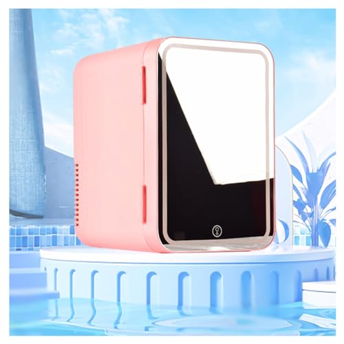 Mini KüHlschrank Mit Spiegel, 8L,Led Spiegel,Dimmbar Mini KüHlschräNke, 12v/220v Adapter, KüHlen Oder Heizen GeträNkeküHlschrank, FüR Den Desktop Oder Auf Reisen,Pink Mini KüHlschrank Mit Spiegel, 8L,Led Spiegel,Dimmbar Mini KüHlschräNke, 12v/220v Adapter, KüHlen Oder Heizen GeträNkeküHlschrank, FüR Den Desktop Oder Auf Reisen,Pink von BesBet