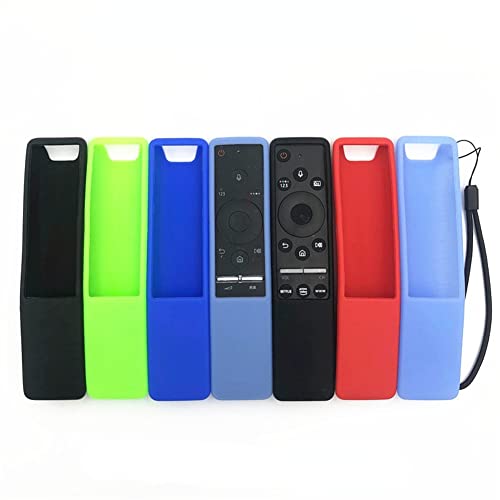 wasserdichte Silikon TV-Fernbedienungshülle, Fernbedienung Schutzhülle für Samsung BN59-01241A BN59-01242A Serie Weiches Anti-Rutsch-Gehäuse Wandfernbedienung Box (Blau) von BesDirect