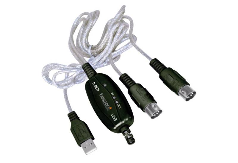 Bespeco Digitales Aufnahmegerät (BMUSB100 MIDI USB Interface - MIDI Interface) von Bespeco