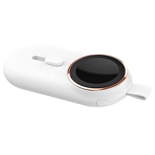 Besreey Magnetische Schlüsselanhänger-Powerbank, tragbare Schlüsselanhänger-Powerbank,2-in-1 2000 mAh -PowerBank-Pod - Ultrakompakter, schnell aufladbarer, magnetischer, kabelloser externer Akku Besreey Magnetische Schlüsselanhänger-Powerbank, tragbare Schlüsselanhänger-Powerbank,2-in-1 2000 mAh -PowerBank-Pod - Ultrakompakter, schnell aufladbarer, magnetischer, kabelloser externer Akku von Besreey