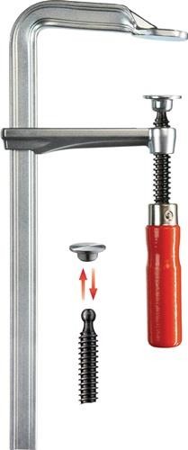 Bessey Ganzstahlschraubzwinge GZ Spann-W.160mm A.80mm Holzgriff Bessey Tool GZ16 von Bessey Tool