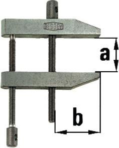 Bessey Parallelschraubzwinge PA Spann-W.116mm A.72mm Bessey Tool PA105 von Bessey Tool