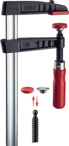 Bessey Temperguss-Schraubzwinge TGK Spann-W.600mm A.175mm Holzgr.32x10mm TG60S17 von Bessey Tool