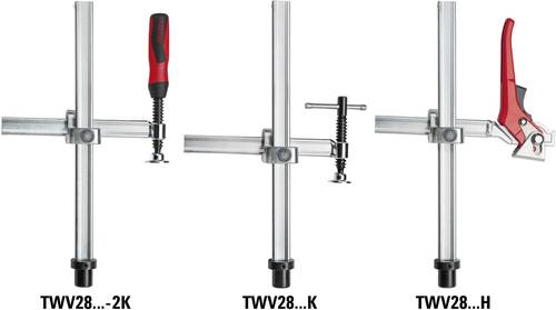 Bessey Spannelement für Schweißtische mit variabler Ausladung TWV16K TWV16-20-15K Spann-Weite (max von Bessey