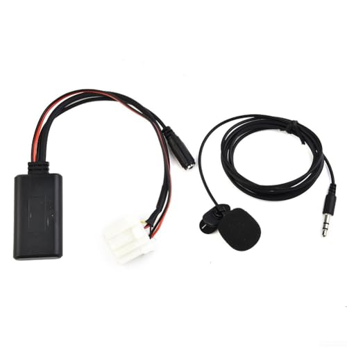 Besshepplo AUX-Audiokabel-Adapter, Bluetooth-kompatibles Mikrofon für Mazda 3 6 Stereo-Radiosystem ab 2006, Freisprecheinrichtung, Musik-Streaming Besshepplo AUX-Audiokabel-Adapter, Bluetooth-kompatibles Mikrofon für Mazda 3 6 Stereo-Radiosystem ab 2006, Freisprecheinrichtung, Musik-Streaming von Besshepplo