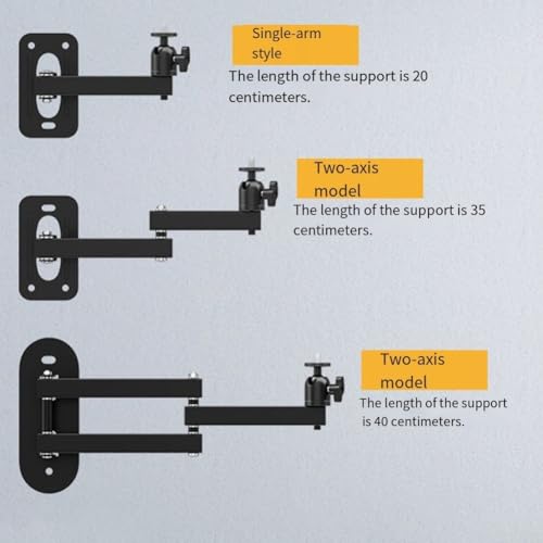 Besshepplo Projektorhalterung mit robuster Metallstruktur für einfache Installation in verschiedenen Räumen (einarmig 20cm) von Besshepplo