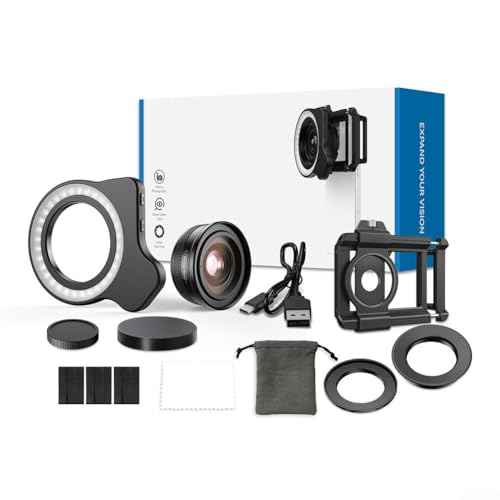 Erkunden Sie die Kunst der Makrofotografie mit einer kompakten Smartphone-kompatiblen Kamera-Einrichtung mit 1020-fachem Zoom von Besshepplo