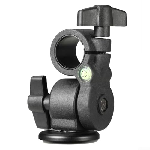 Stativ-Kugelkopf-Adapter, kompatibel mit 25-mm-Mittelwellen, leichtes Aluminium-Design mit 14 Schraubanschlüssen und stabilem Verriegelungsmechanismus Stativ-Kugelkopf-Adapter, kompatibel mit 25-mm-Mittelwellen, leichtes Aluminium-Design mit 14 Schraubanschlüssen und stabilem Verriegelungsmechanismus von Besshepplo