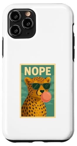 Cheetah Nope Kaugummi Bubble Print Pop Art Hülle für iPhone 11 Pro Cheetah Nope Kaugummi Bubble Print Pop Art Hülle für iPhone 11 Pro von Best Animal Tees and More