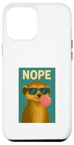 Erdmännchen Nope Kaugummi Bubble Print Pop Art Hülle für iPhone 12 Pro Max Erdmännchen Nope Kaugummi Bubble Print Pop Art Hülle für iPhone 12 Pro Max von Best Animal Tees and More