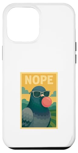 Pigeon Nope Kaugummi Bubble Print Pop Art Hülle für iPhone 12 Pro Max Pigeon Nope Kaugummi Bubble Print Pop Art Hülle für iPhone 12 Pro Max von Best Animal Tees and More