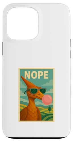Pterodactylus Nope Chewing Gum Bubble Print Flugsaurier Hülle für iPhone 13 Pro Max Pterodactylus Nope Chewing Gum Bubble Print Flugsaurier Hülle für iPhone 13 Pro Max von Best Animal Tees and More