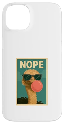 Strauß Nope Kaugummi Bubble Print Pop Art Hülle für iPhone 14 Plus Strauß Nope Kaugummi Bubble Print Pop Art Hülle für iPhone 14 Plus von Best Animal Tees and More