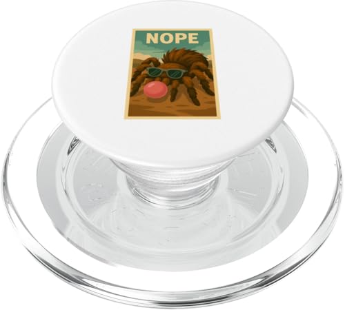 Tarantula Nope Kaugummi, Pop-Art-Spinne mit Blasenmuster PopSockets PopGrip für MagSafe Tarantula Nope Kaugummi, Pop-Art-Spinne mit Blasenmuster PopSockets PopGrip für MagSafe von Best Animal Tees and More