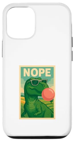 Tyrannosaurus rex Nope Kaugummi Dinosaurier Pop Art Hülle für iPhone 12/12 Pro Tyrannosaurus rex Nope Kaugummi Dinosaurier Pop Art Hülle für iPhone 12/12 Pro von Best Animal Tees and More