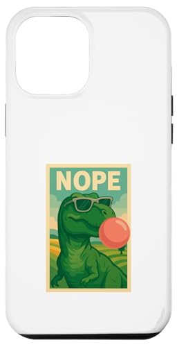 Tyrannosaurus rex Nope Kaugummi Dinosaurier Pop Art Hülle für iPhone 12 Pro Max von Best Animal Tees and More
