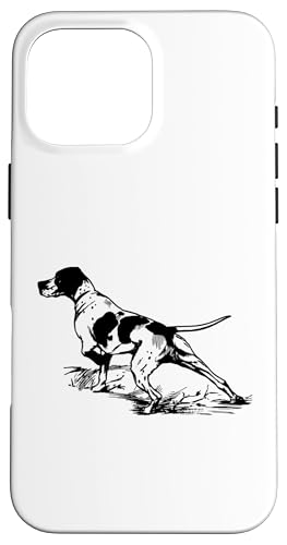 Englischer Zeiger Hund Hülle für iPhone 16 Pro Max Englischer Zeiger Hund Hülle für iPhone 16 Pro Max von Best Dog Design Apparel Company